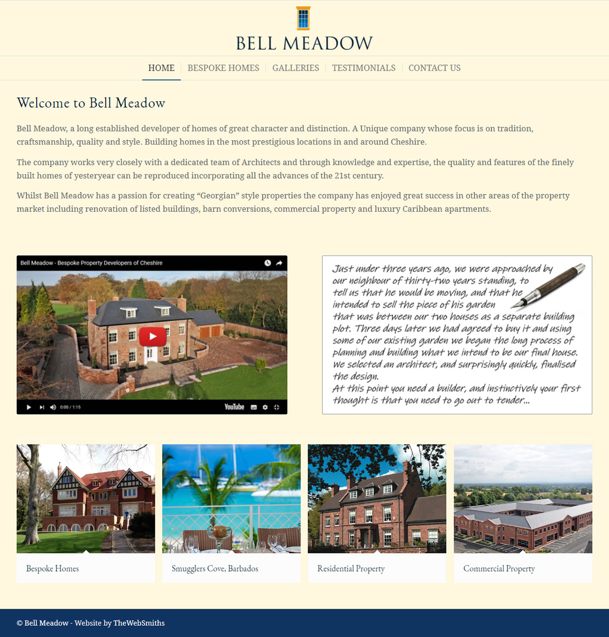 A new website for Bell Meadow